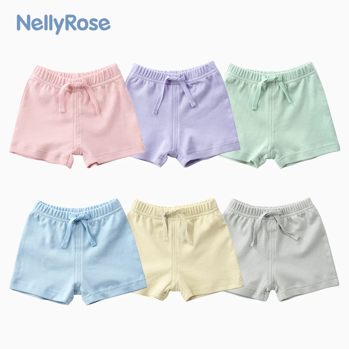 Summer New Style Childrenswear BOY'S Girls Pure Cotton Shorts Elastic Waist Pants Children Versatile Casual Pants