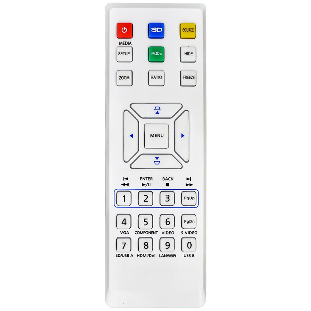 Remote control Replaced For acer projector P1186 P1283 P1380E P1383W P1510 P1173 P1183 P1185 | Электроника