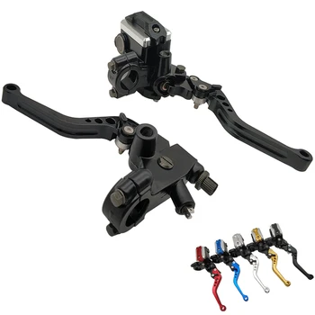 

Motorcycle Brakes Clutch Levers Handlebar CNC Adjustable Reservoir Set For Honda CBR 600 f3 f4i f4 f2 CRF150R CRF450R CRF450X