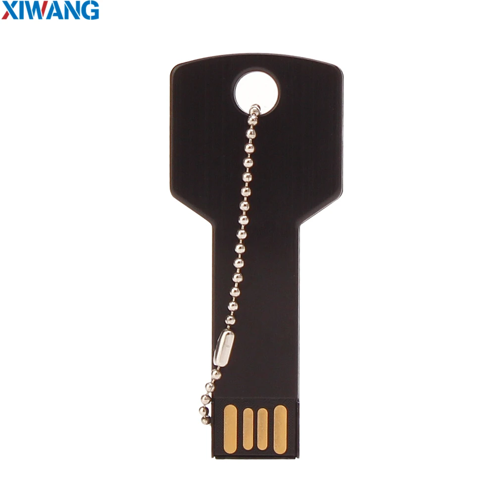 USB флеш-накопитель xiwang, 64 ГБ, металлический ключ, флешка, 128 ГБ, 32 ГБ, 16 ГБ, 8 ГБ, 4 Гб, водонепроницаемая флешка, USB2.0, USB флешка, карта памяти на заказ