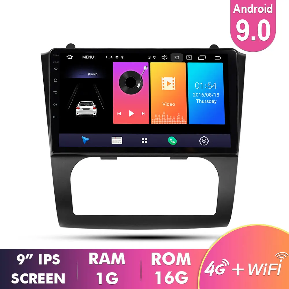 1G 16G 001 EKIY 9 'ips Android 9,0 Автомобильный мультимедийный радио для Nissan Teana Altima 2008-2012 gps навигация авто стерео аудио видеокамера BT плеер - Цвет: 1G 16G 001