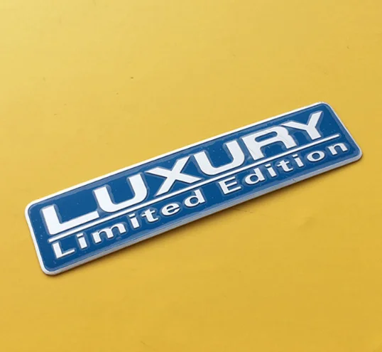 

Blue Luxury Limited Edition VIP JP JDM Car Trunk Emblem Badge Decal Stickers