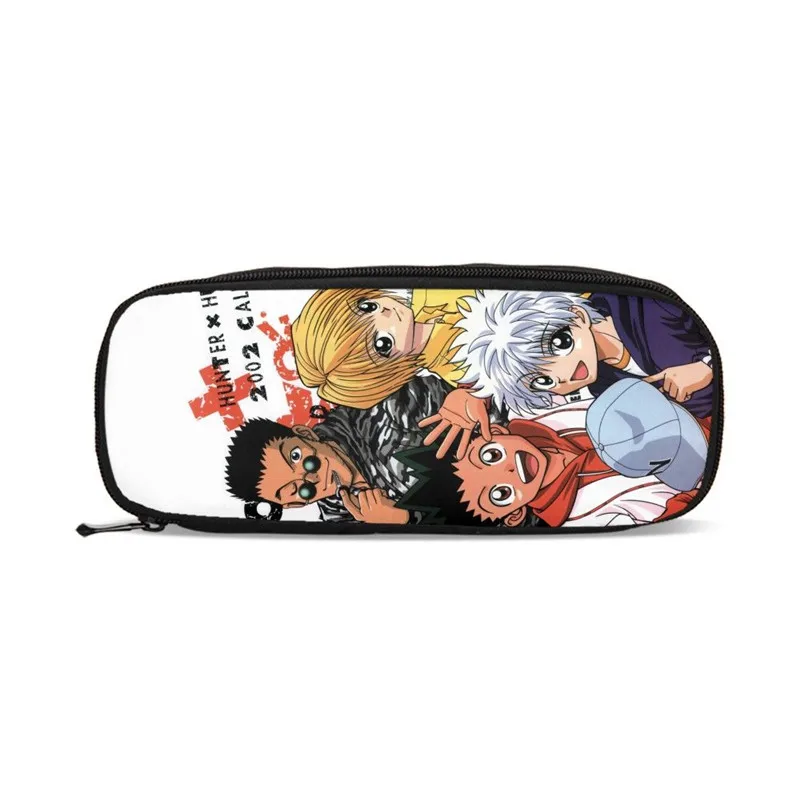Мужские кошельки Hunter X Hunter, чехол-карандаш, держатель для кошелька, школьные принадлежности, подарок для мальчиков, маленькая коробка для карандашей, чехол-карандаш для детей