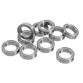 

10Pcs Shielded Ball Bearing 10x15x4 mm 6700ZZ Steel Metal Shielded Ball Bearings Thin Wall Roller For Many RC Cars And Trucks