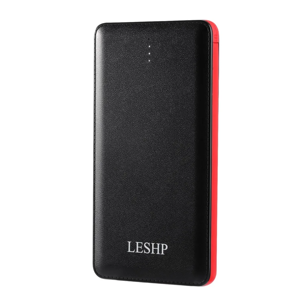 LESHP Super-high 10000mAh Capacity 10W Lightweight Portable Fast-charging 4-Port Power Bank For Iphone For Samsung