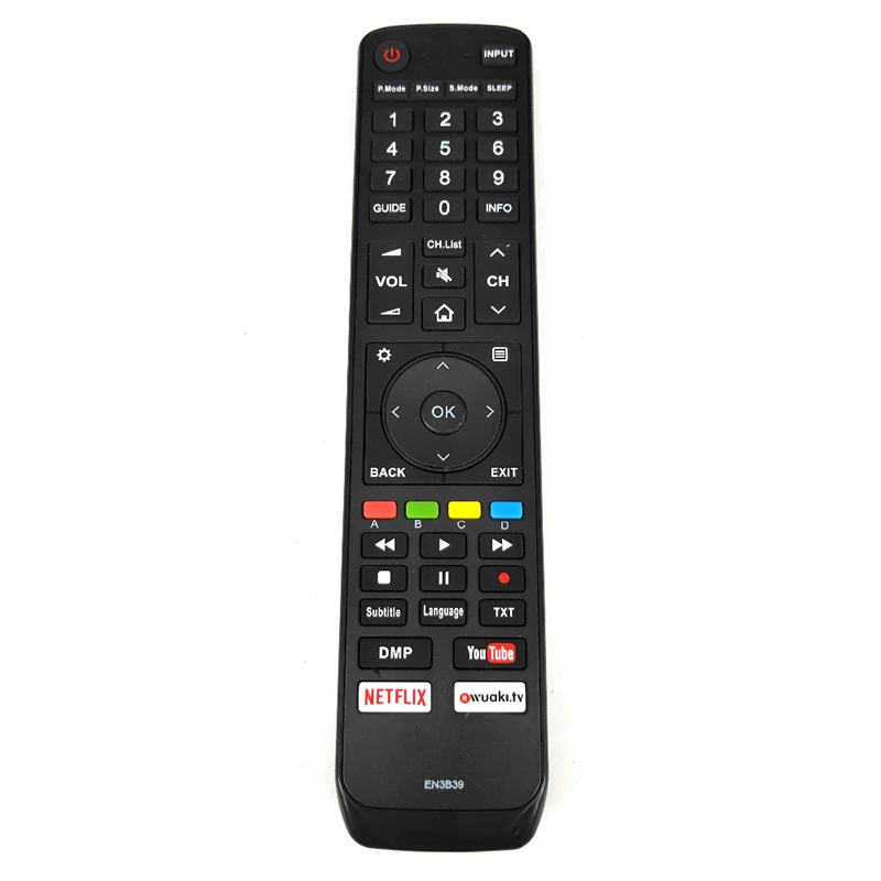 Новый Сменный пульт дистанционного управления EN3B39 для HISENSE LED LCD Smart TV H45N5750