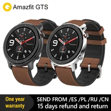 Смарт-часы Amazfit GTR 47 мм с gps 5ATM Водонепроницаемость 24 дня Срок службы батареи 12 спортивный режим Bluetooth AMOLED экран