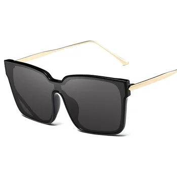

Personalized Conjoined Large Frame Sun Glasses Men And Women's Fashion All-match Sunglasses Round Face Glasses UV-proof Glasses
