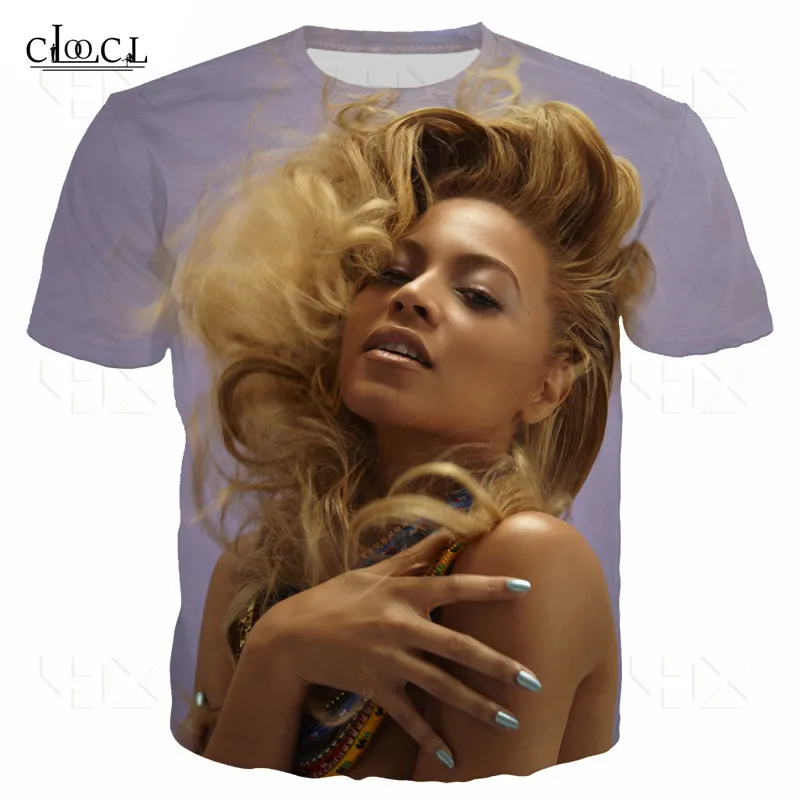 

New Fashion 3D Printing Singer Beyonce T Shirt/Sweatshirts/Hoodie 2019 Summer Unisex Casual Sportwear Streetwear Style Tops Tees