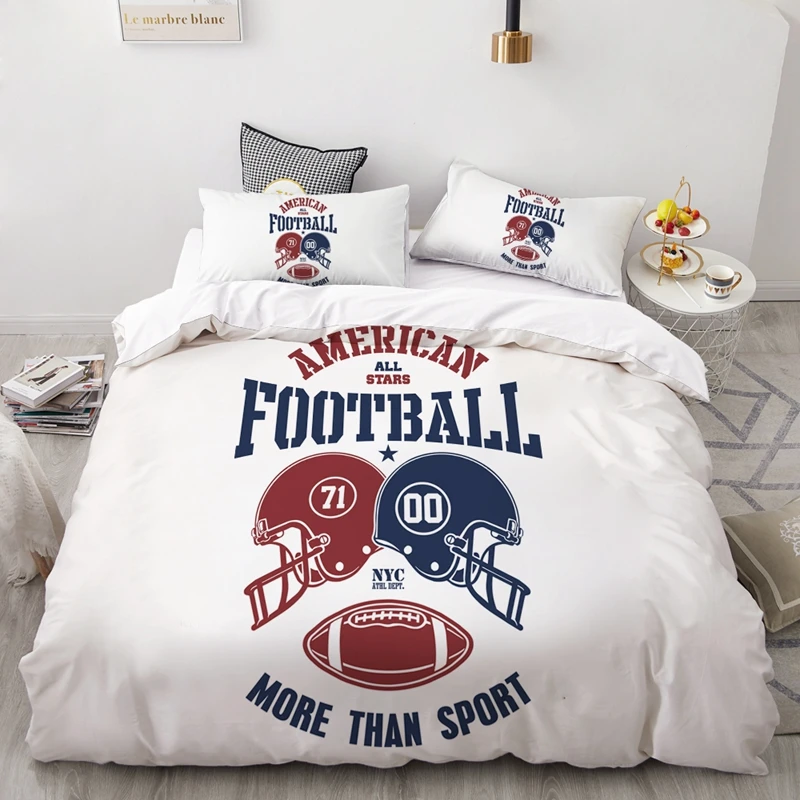 3 Dream NS Sport постельные принадлежности с текстовым узором домашний спортивный стиль текстиль набор королева постельное белье пододеяльник наволочка комплекты постельного белья - Цвет: 3