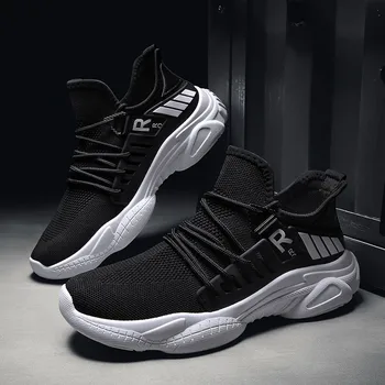 

Breathable Fashion Sneakers For Men Casual Shoes Trend Men Flats Shoes Comfortable Outdoor Lady Lace-up Footwear Tenis Masculino