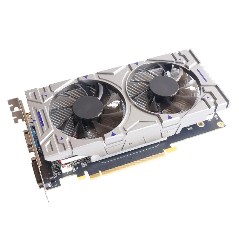 Gaming Graphic Card for NVIDIA GTX 550Ti 4GB GDDR5 128 Bit PCIE 2.0 HDMI-Compatible/VGA/DVI Interface w/ 2 x Cooling Fan good pc graphics card