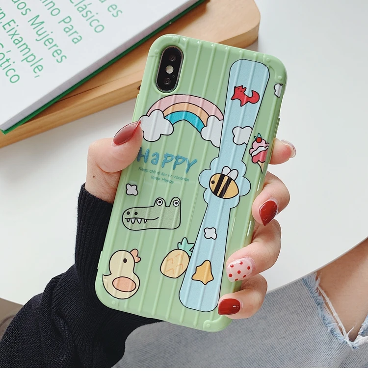 Чехол на багажник для Coque iPhone 11 Pro XS Max чехол из мягкого ТПУ задняя крышка для iPhone 6 6S 7 8 Plus iPhone X XR чехол для телефона