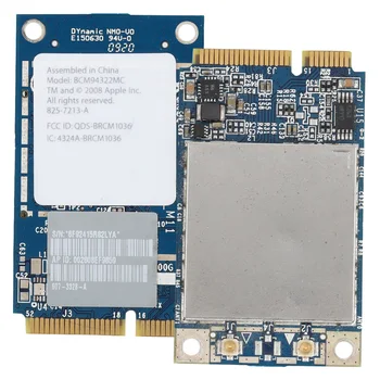 

BCM94322MC 300M Mini PCI-E WiFi Card Dual-Frequency Network Cards For Mac Pro MB988Z/A Network Card