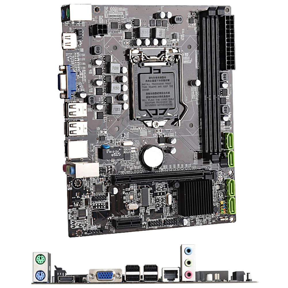 H55 DDR3 PCI-e настольная материнская плата USB для процессора двухканальный аксессуары профессиональный большой памяти интегрированный компьютер