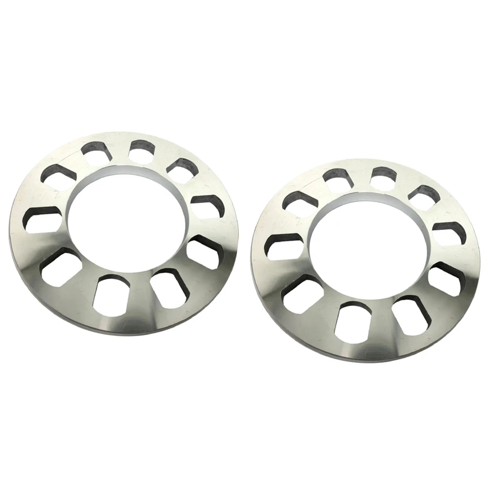 2 Pieces Silver 1/2'' (12mm) Thickness 5-Hole Wheel Hub Spacer for Car SUV Vehicles | Автомобили и мотоциклы