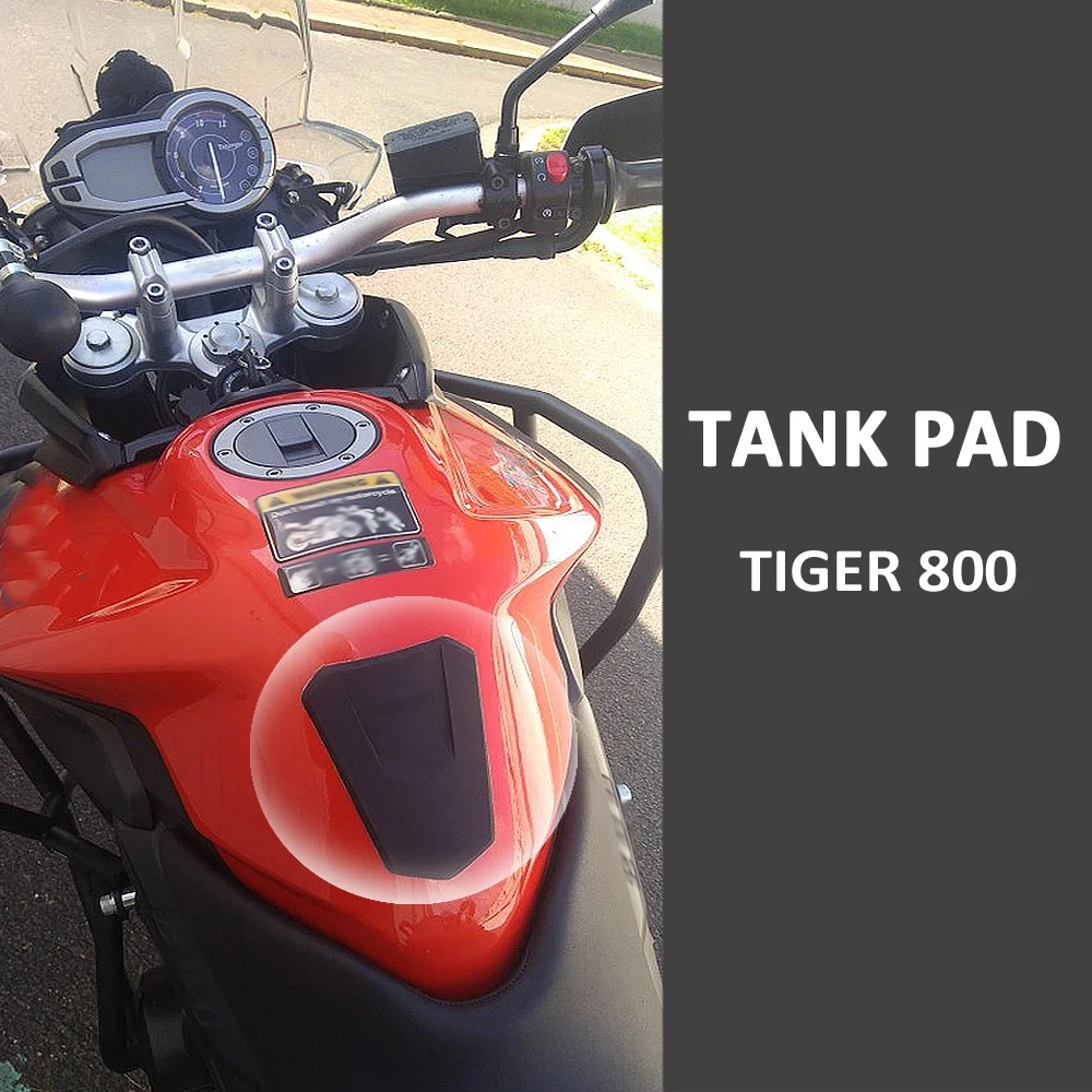 

NEW Motorcycle Non-slip Side Fuel Tank Stickers Waterproof Pad Rubber Sticker Tank Pad Kit Fit For Tiger 800