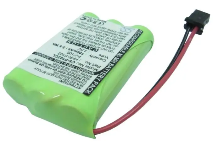 Cameron sino 700 мА/ч, батарея для GP GP60AAAH3BMS для цифрового фотоаппарата PANASONIC KX-TC1210 TC1220 TC1230 P-P102 HHR-P102 P-P102 Тип 22