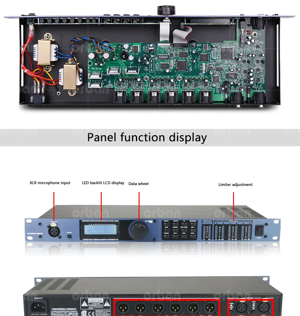 Discount PA 2 in 6 out of professional processor stage performance professional digital audio processor 2