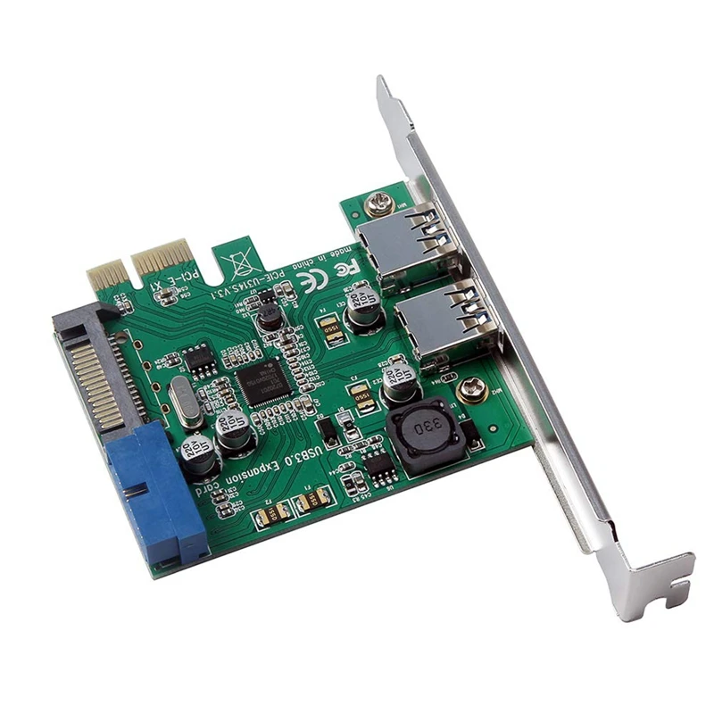 Pci-E к Usb 3,0 высокое Скорость карты расширения 19-Pin разъем Pci Express адаптер конвертер карты для настольных ПК