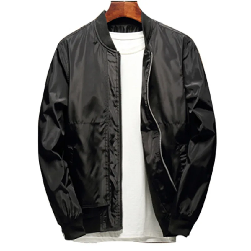 

WAGGIE'S WALKER Spring New Men's Casual Thin Section Solid Color Handsome Fit Baseball Collar Trend Men's Jacket
