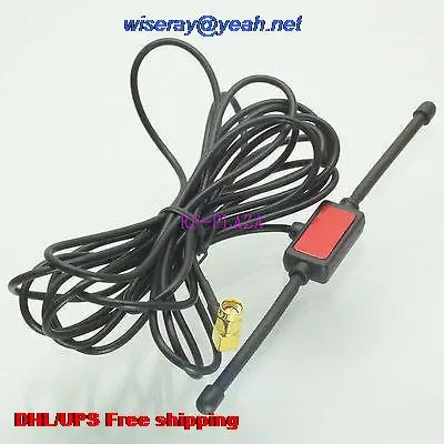 DHL/EMS 100 шт. 433 МГц антенна 433 МГц 2dBi GPRS GSM SMA штекер 90 градусов Угол Рог патч для длинный диапазон, УВЧ FPV-A1