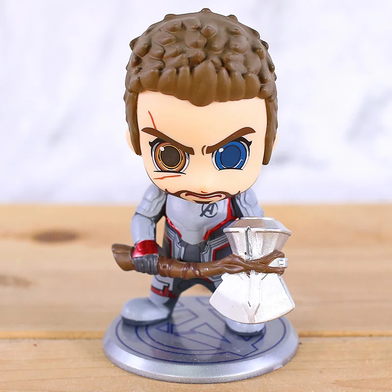 Горячие игрушки Cosbaby Marvel Мстители эндгейм Тор Доктор Стрэндж Hawkeye фигурка игрушка Бобби голова кукла