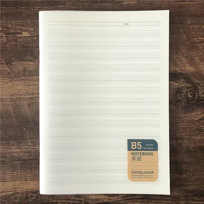 A5a6 рр блокнот с точечной линией пустые поделки дневник с заправками блокнот Скоба переплет 40 листов(80 страниц - Цвет: B5 English
