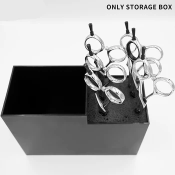 

Anti Slip Scissor Holder Wear Resistant Salon Hairdressing Comb Stand Organized Detachable Clamps Storage Large Capacity