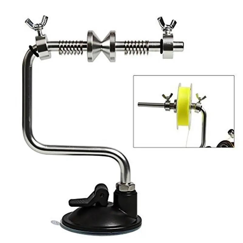 

Fishing Line Winder Spool Tackle Sport Accessories Lightweight Aluminum Kits System Spooler Outdoor Reel Portable Durable
