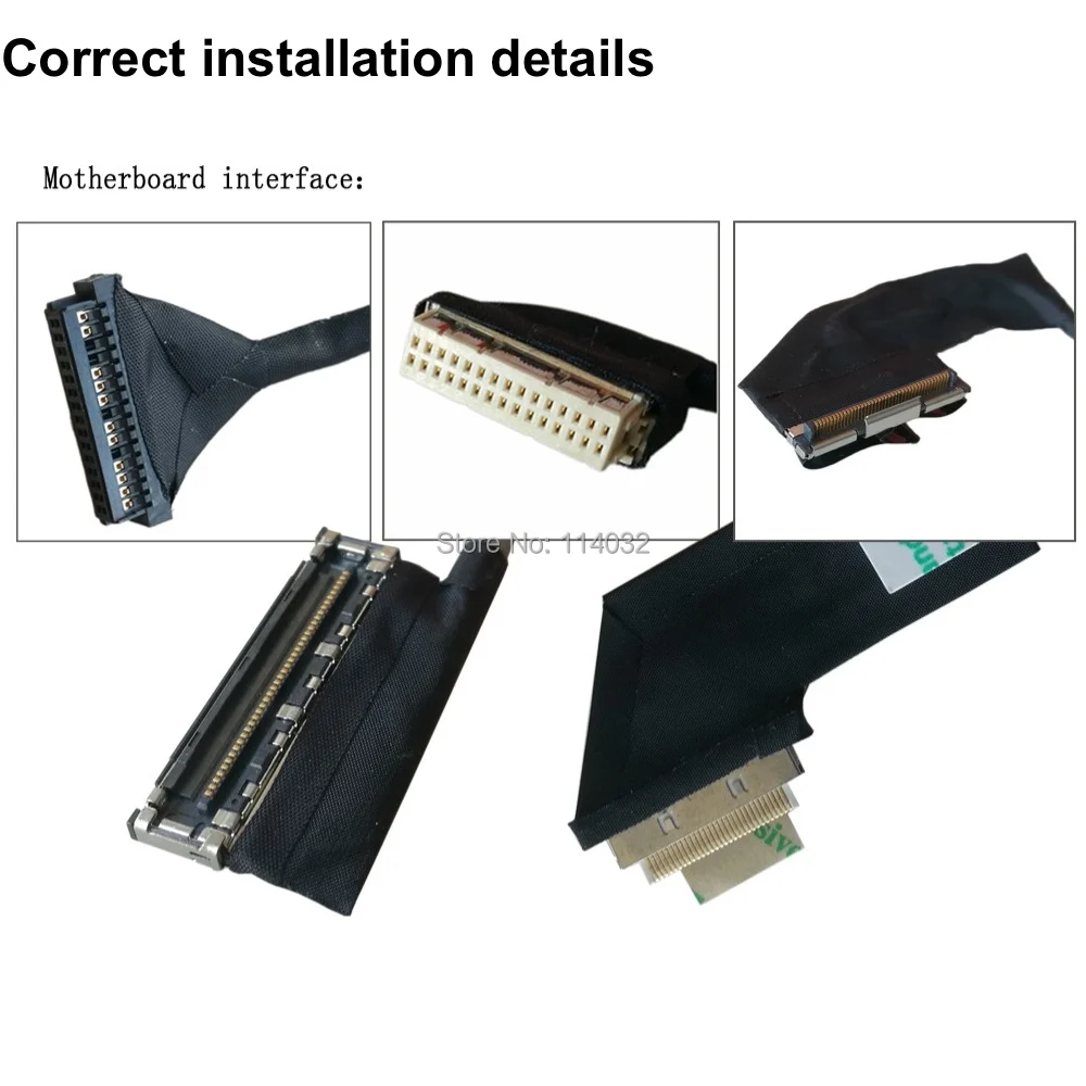 Cabo Video da Tela do Lcd do Portátil Lvds para Asus Vivobook X512 X512da A512 F512d 1422039x0as 14005-02890300 Display Flex Edp 30 Pinos Cabos de computador e conectores - Imagem 4