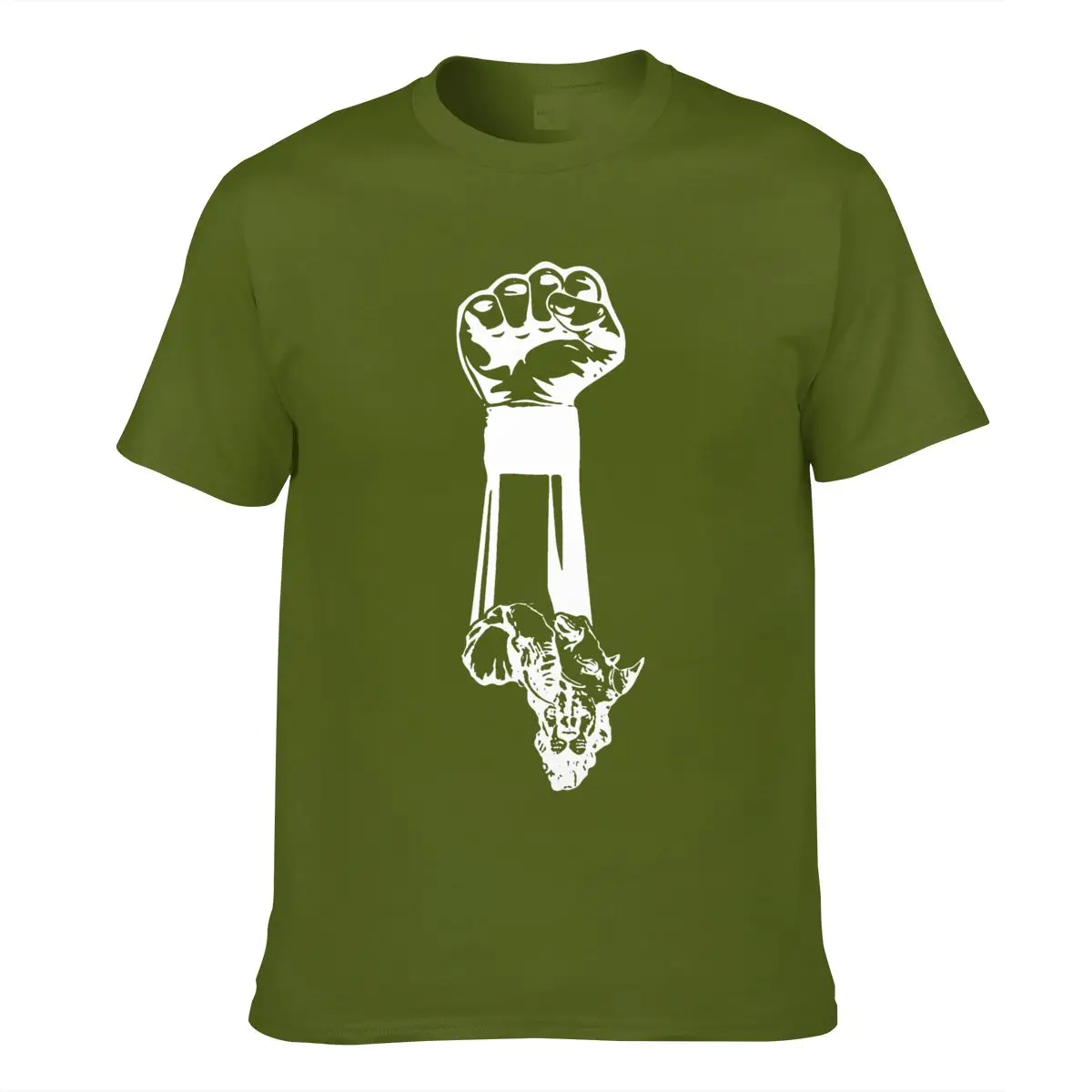 

African Map Fist T Shirt Summer Fit Letters Authentic Fitness Clothing Cotton Branded Top Tee Tee Shirt Creative Awesome