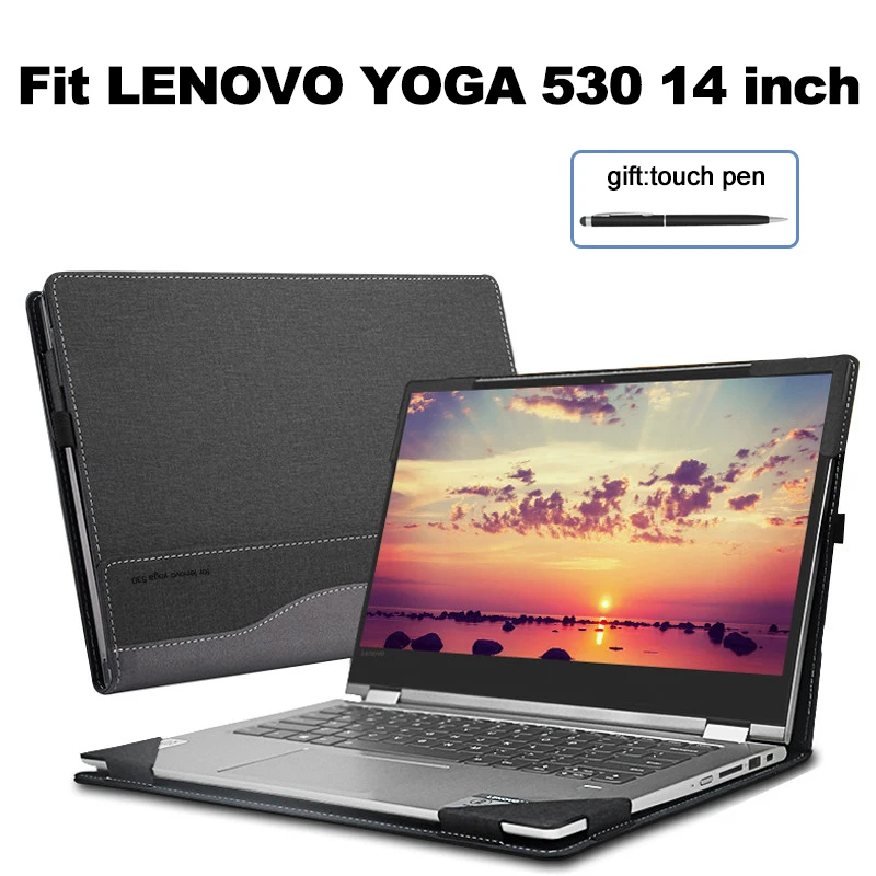 Чехол для ноутбука Lenovo Yoga 530 14 дюймов защитный чехол из искусственной кожи йоги