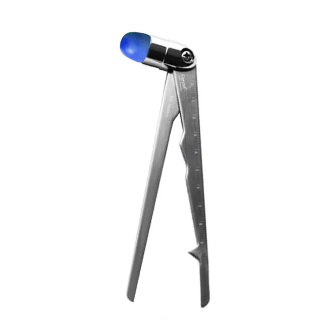 Blue scale hammer CARENT 7 типов Talyor wartenberg вертушка люкс медицинский неврологический ударный диагностический рефлекторный молоток - Цвет: Blue scale hammer