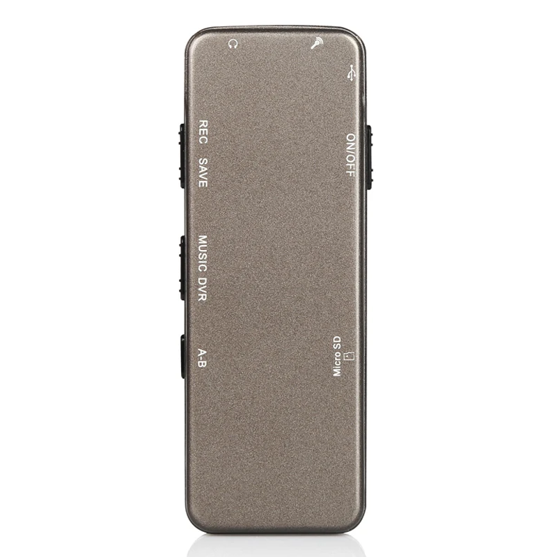  8Gb Voice Recorder Usb Business Portable Digital Audio Recorder With Mp3 Player Support Multi-Langu