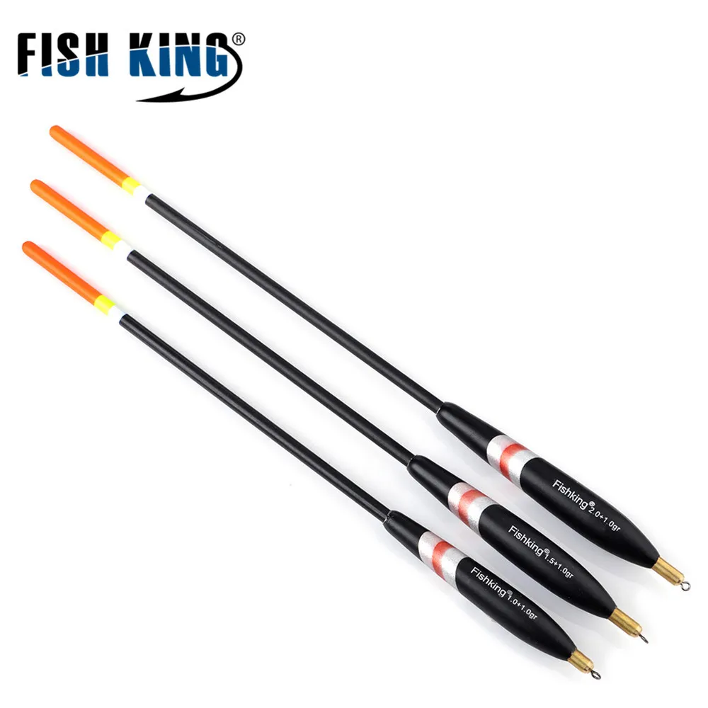 FISH KING Плавающий поплавок для ловли карпа 3 шт./упак. боргузинского пихта 1 0 + г/1 5 г/2