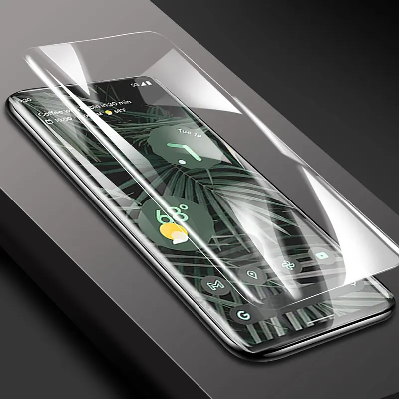 Pellicola Gel Per Google Pixel 6 Pellicola Protettiva Idrogel Per Pixel 3 3A 6 Pro 3Axl 5 4A 4 Xl 6A Pellicola Salvaschermo Lucida