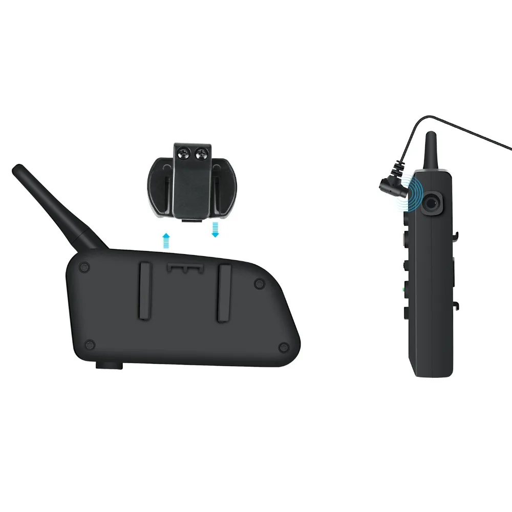 VNETPHONE 1200 м Мотоциклетный домофон Bluetooth водонепроницаемая гарнитура беспроводная