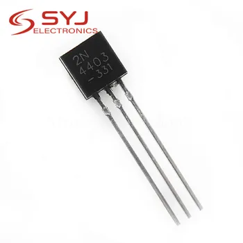 

50pcs/lot 2N4401 4401 2N4403 4403 TO-92 triode Transistor In Stock