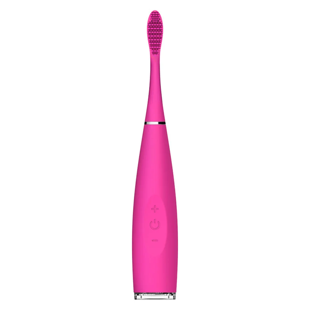 Silicone Adult Sonic Wave Toothbrush Oral Care Dental Tool USB Rechargeable Lazy Tooth Brush Quickly Clean Teeth