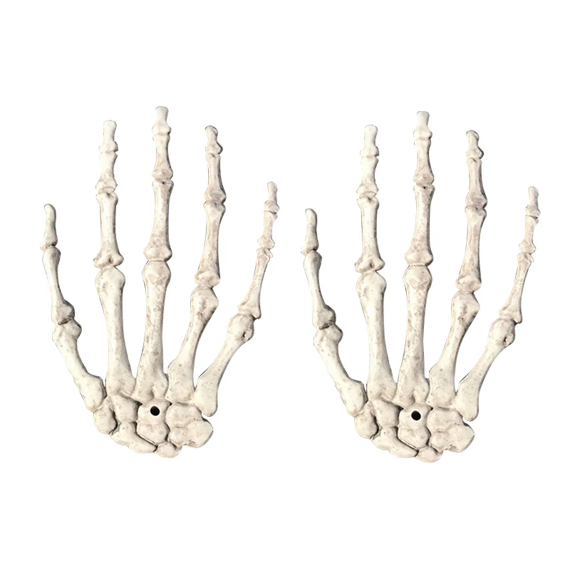 

Halloween Skull Skeleton Human Hand Bone Zombie Party Terror Adult Scary Props