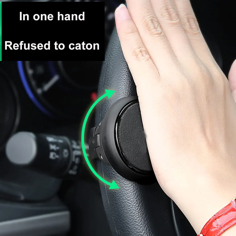 Stylish Car Truck steering wheel cover Spinner Grip Knob Handle Control Ball Booster Steering cover couvre