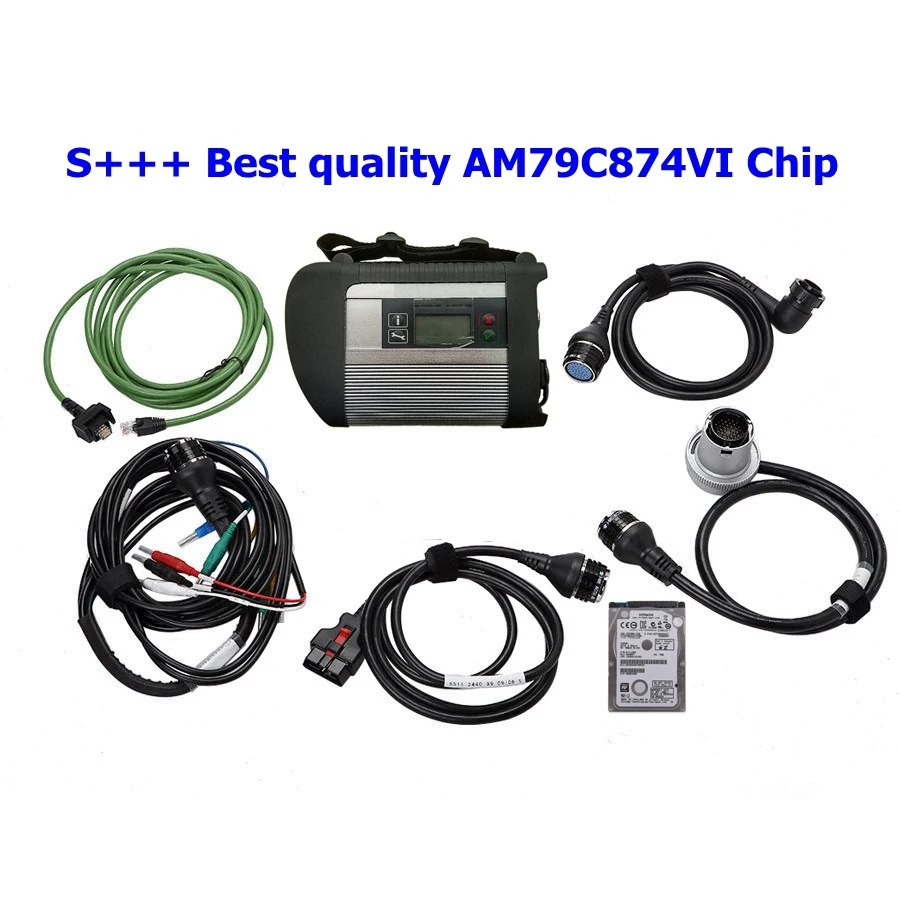 S +++ Высококачественный чип AM79C874VI MB STAR C4 SD Connect Compact 4 диагностический инструмент с