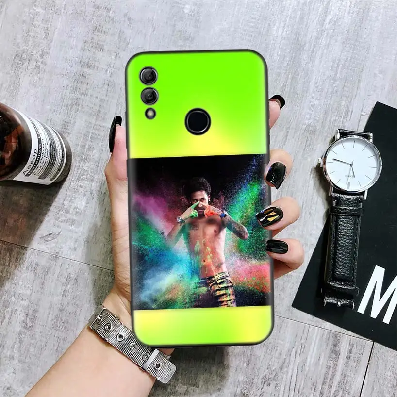 BA148-7 Футболистом неймаром, черная крышка чехол для телефона для huawei Y9 Y5 Y6 Y7 Honor 10 9 Lite 9X8X8 S 8A фотоаппаратов моментальной печати 7S 7A 10i 20i V20 Coque Капа - Цвет: BA148-7