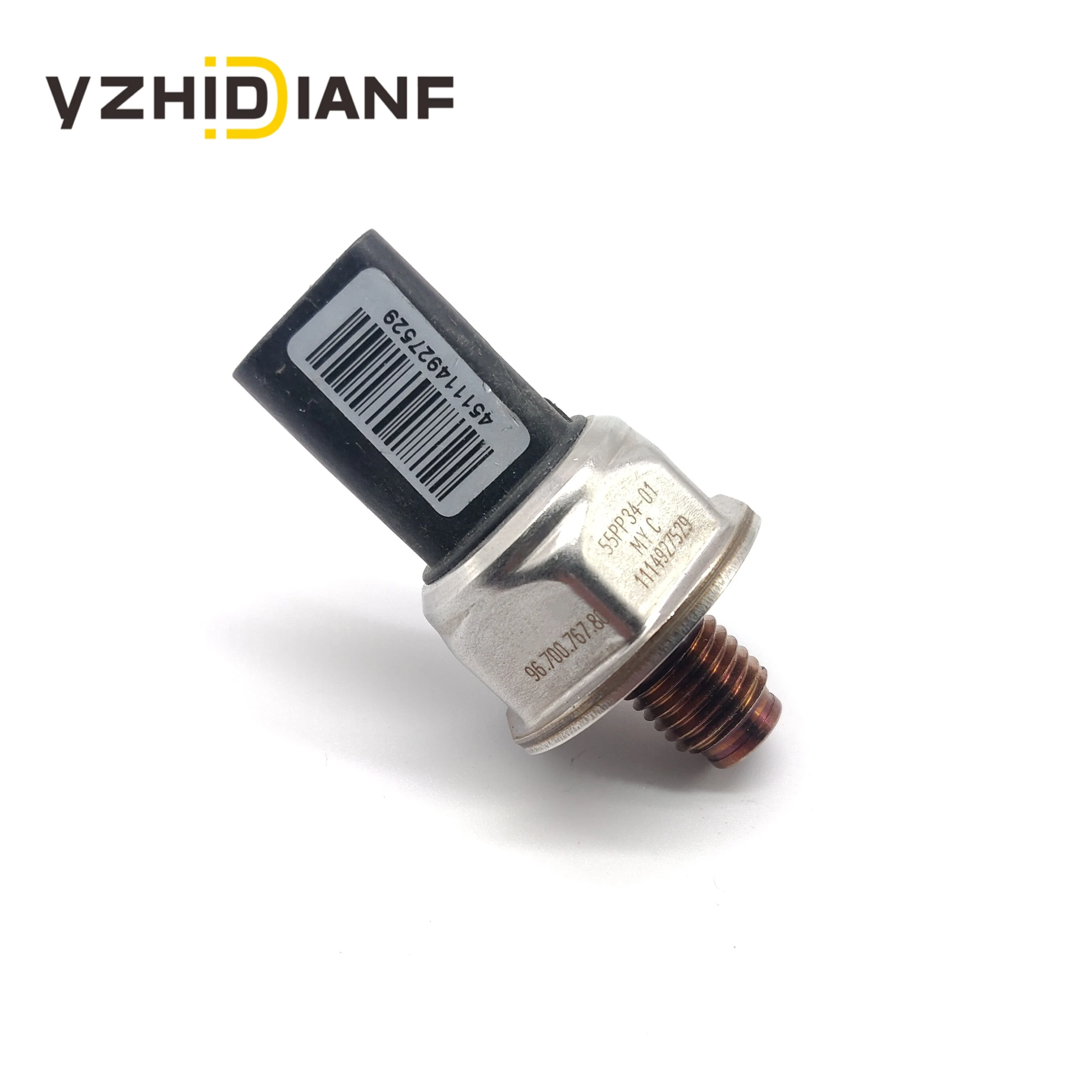 1Pc 55Pp34-01 55Pp3401 Sensore Di Pressione Della Rotaia Del Carburante Per Peugeot- 206 Plus 1.4 D 208 1.2 1.4 Hdi 1.6 Gti 1.6 Hdi 9670076780