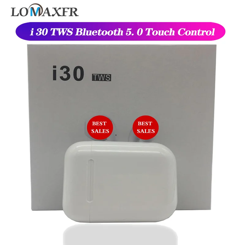 R$54.78 61% de desconto|I30 tws fones de ouvido sem fio bluetooth 5.0 fones de ouvido de controle de toque in ear fones de ouvido estéreo com microfone jogos fone de ouvido para ios-in Fones de ouvido from Eletrônicos on AliExpress 