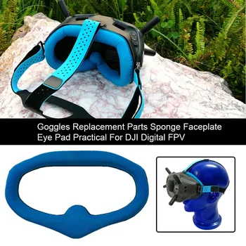 

Practical Cover Comfortable Soft Faceplate Eye Pad Durable Sweatproof Goggles Sponge Replacement Parts Drone For DJI Digital FPV