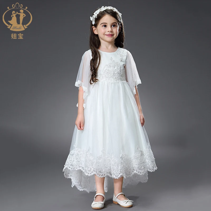 

Piano Costumes Girls Catwalk Dresses Children's Wedding Dresses Flower Girl Princess Dress Host Trailing Puff Christmas Dress