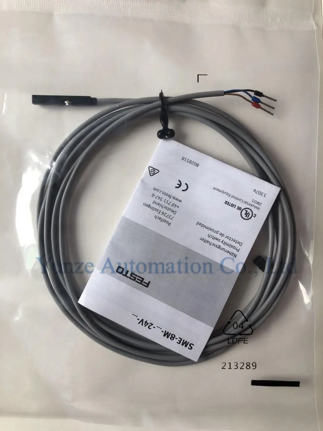 1 шт. 543862 пневматический цилиндр FESTO магнитный переключатель SME 8M DS 24V K 2 5 OE датчик