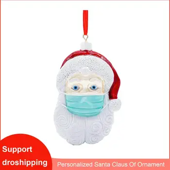 

Personalized Santa Claus Of Ornament Navidad Christmas Adornments Holiday Decorations Christmas Tree Keychain Hanging Pendant